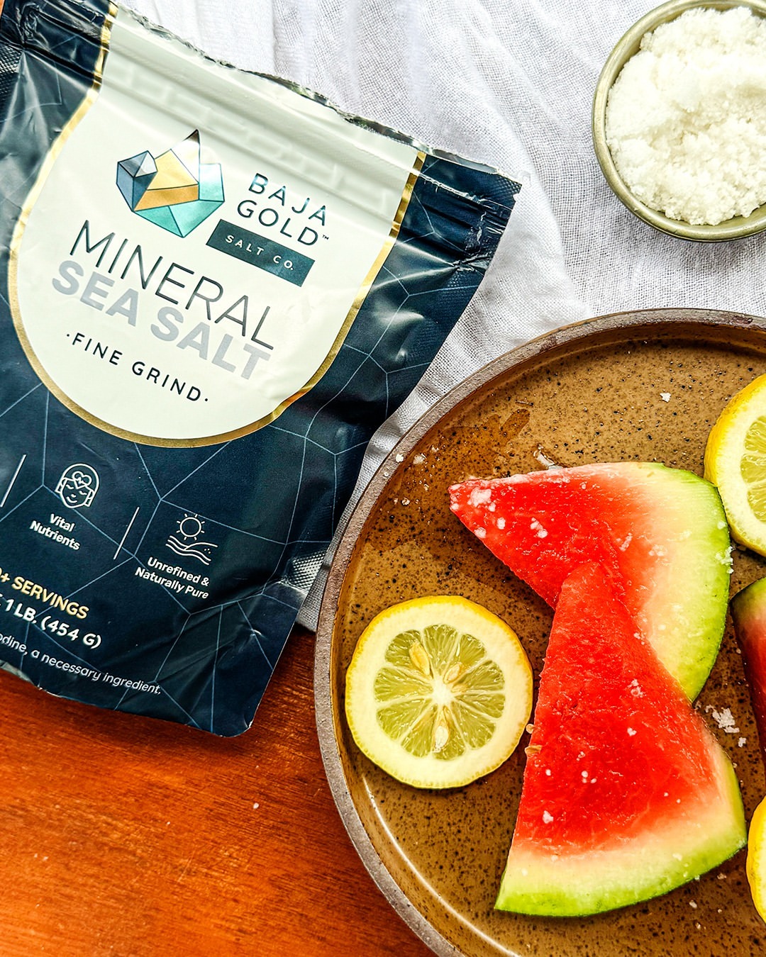 Baja Gold Mineraal Zeezout, Close Up