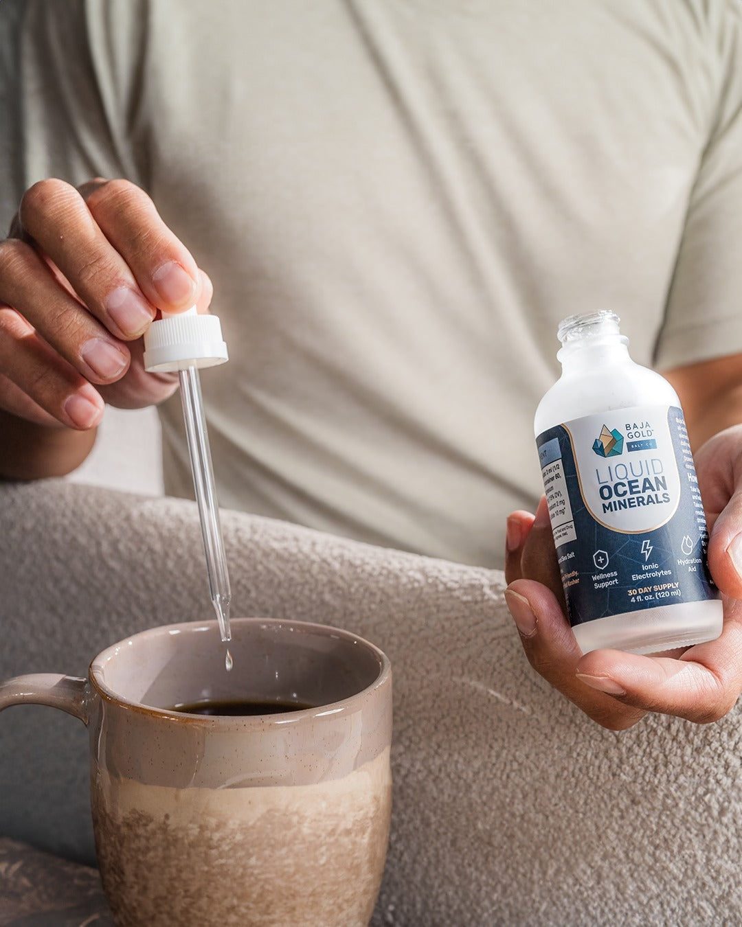 Baja Gold Flüssige Ozeanelektrolyte